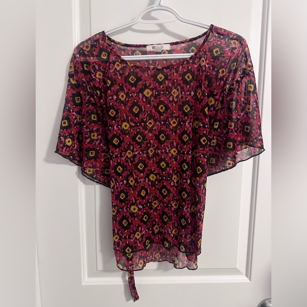 Tie-up Polyester Top